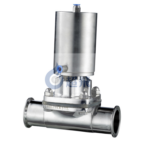 衛生級快裝氣動隔膜閥